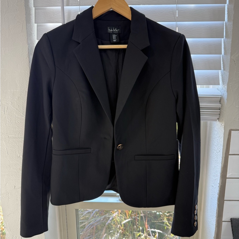 Nicole Miller Elegant Black Blazer